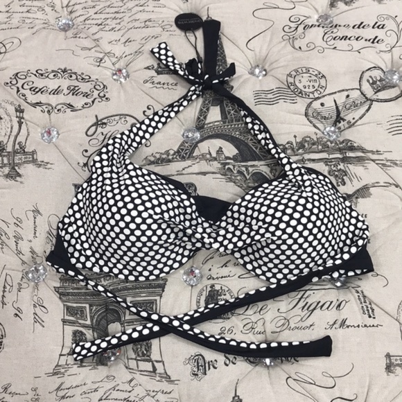 Coco Reef Verso Bra Sized Halter Reversible Swim Bra - Picture 4 of 7